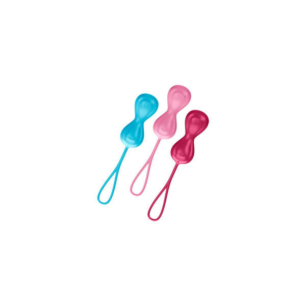 Set de 3 boules de Geisha effet vibrante Power Balls Satisfyer 